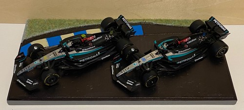 Mercedes diorama 1 43 - mercedes, diorama,