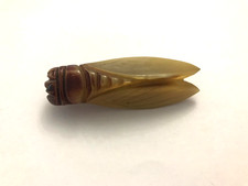 Ancienne broche cigale porte - broche,