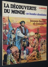 LAROUSSE DECOUVERTE DU MONDE BD #10 1979 CARTIER CANADA WALTER RALEIGH VIRGINIE
