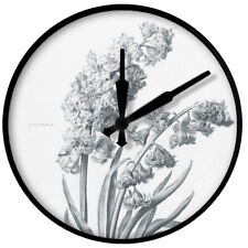 CLOUDNOLA Horloge Murale Fleur