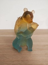 Panda Love en pâte de cristal Daum France numéroté 201