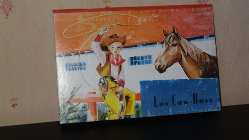 Les cow boys livre animé - cow-boys,