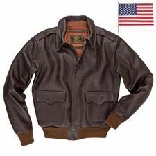 Blouson aviateur en cuir - a-2,