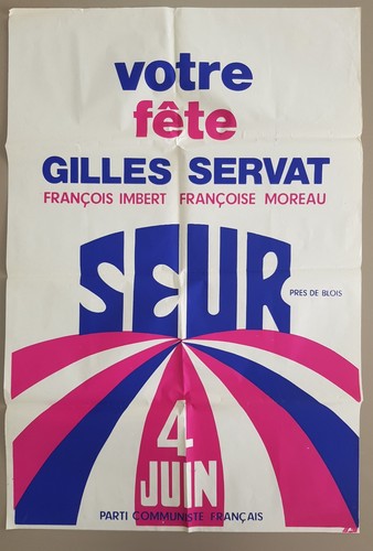 Affiche parti communiste - affiche,
