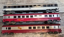 TRAIN ELECTRIQUE HO LOT WAGON RESTAURANT GRILL EXPRESS ECLAIRAGE