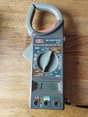 Pince ampèmétrique mastech - 1,
