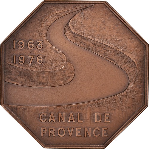 France médaille canal - médaille,,
