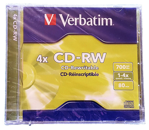 Verbatim 80 mn - 9, cd-rw