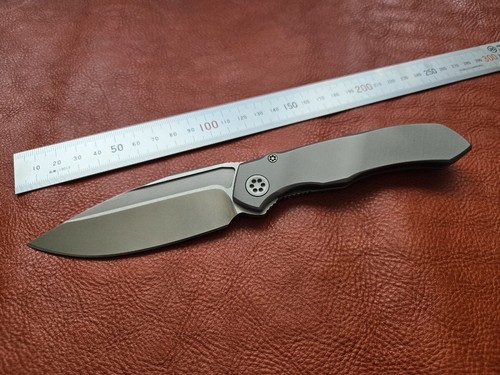 Microtech custom anax titanium - microtech,