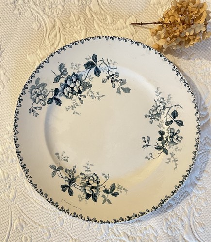 Plat rond terre fer - plat, de