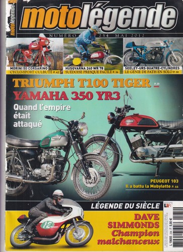 Moto legende 234 - n°234, morini