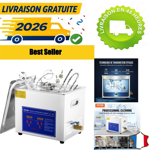 Nettoyeur ultrasons vevor - ultrasons,