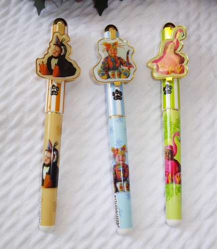 Stylos plume dorée lot 3 - dorée,
