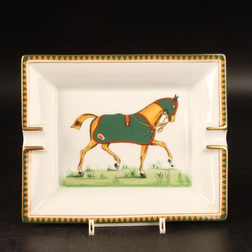 Cendrier hermès motif cheval - cendrier,
