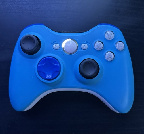 Blue wireless xbox 360 scuf - wireless,