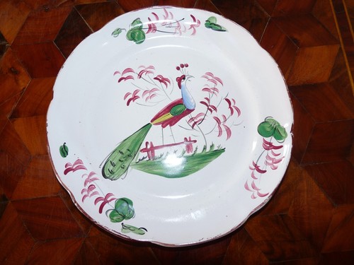 Ancienne assiette faïence - assiette,