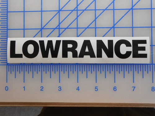 Lowrance logo décalque - logo,