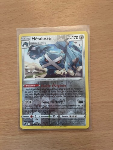 Carte pokemon metalosse - carte,
