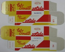 Boîte vide Solido lot de 2