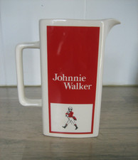 Ancien Pichet publicitaire en faïence  whisky Johnnie Walker
