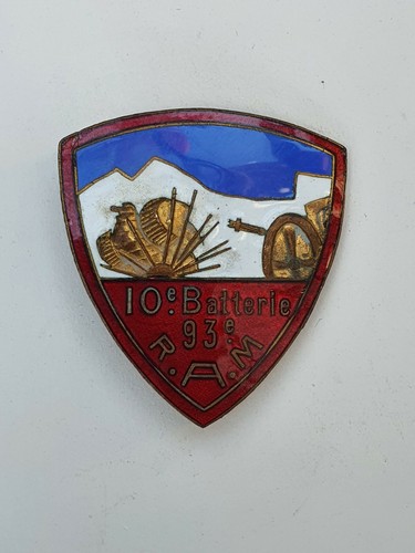 Artillerie m 10 - 93°, 10°
