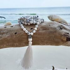 Natural Howlite Stone Mala 108