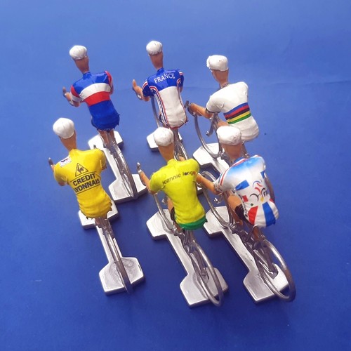 Lot cyclistes miniature - de, 6