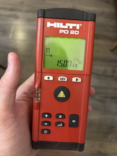 Hilti pd20 laser range - hilti,