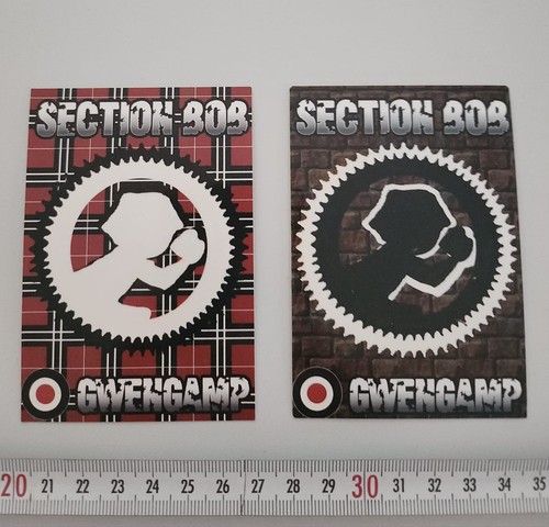 Stickers kop rouge avant - kop,