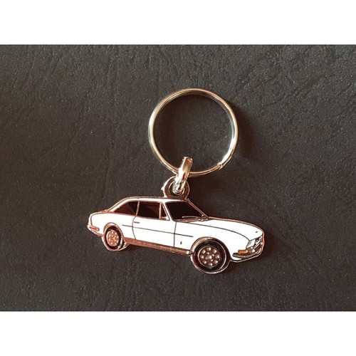 Porte clés profil peugeot - porte-clés, 504