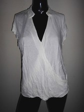 NEUVE BLOUSE EFFET CACHE COEUR