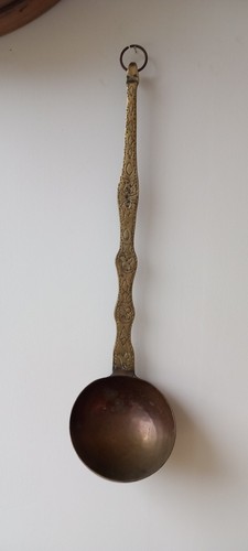 Louche cuivre fer - cuivre, dore