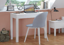 Table d'appoint pour ordinateur portable 100x45 pin blanc lavé