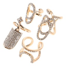 4 Pcs Bagues À Bijoux Pour