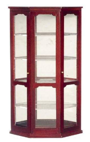 Vitrine En Bois De Santal Avec