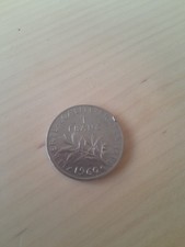 PIèce de 1 franc semeuse 1960