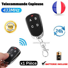 Télécommande Universelle Garage Portail Alarme Etc.. ★433 MHZ 4CH ✅ Clé Copieuse