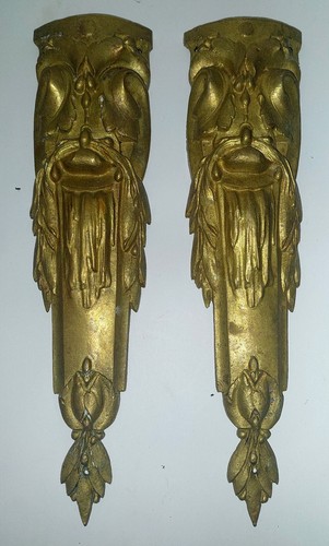 Ornement bronze doré meuble - ornement,