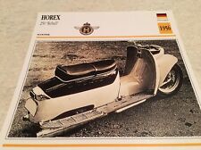 Carte moto Horex scooter 250
