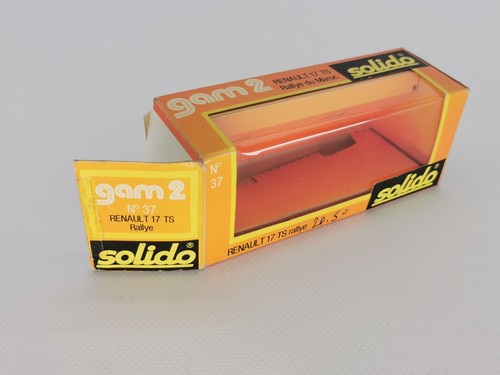 Solido boite vide - vide, gam