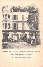Algérie - BÉJAÏA Bougie - Grand Hôtel de France - G. Galian propriétaire - Ed. i