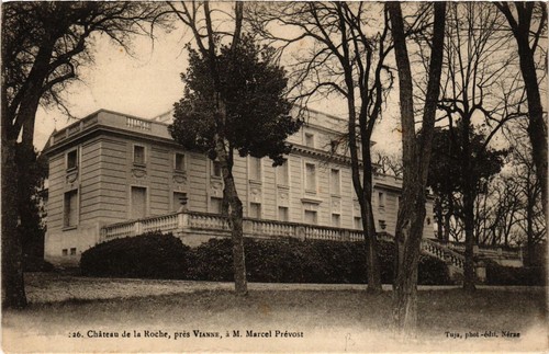 Cpa chateau roche - chateau,