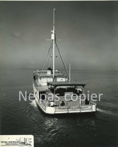 Bateau vers 1960 thonier - bateau,