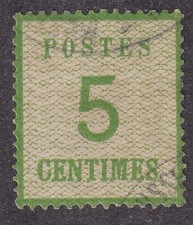 timbre Alsace-Lorraine n°4 - TB