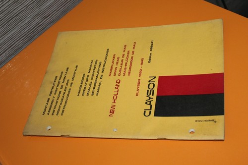 Operator manual - operator's,