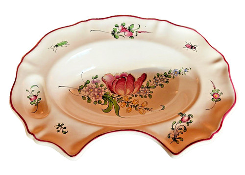 Vintage plat barbier - plat, de