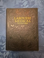 LAROUSSE MEDICAL ILLUSTRE 1924 GRAND FORMAT CUIR BURNIER 