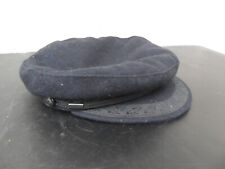 CASQUETTE DE MARIN NAVY COAT DRAP LAINE IMPER FABRICATION FRANCAISE 56/S