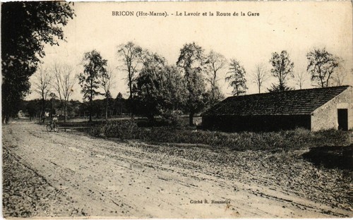 Cpa bricon lavoir - lavoir, et
