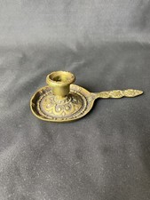 Bougeoir Rat De Cave En Laiton